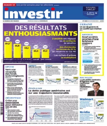 Investir N°2564 Du 25 Février 2023