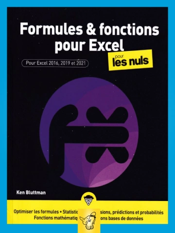 Formules et fonctions pour EXCEL 2016, 2019 et 2021