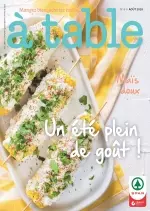 À Table N°8 – Août 2018