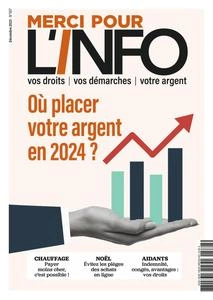 Merci Pour L'info N.587 - Décembre 2023