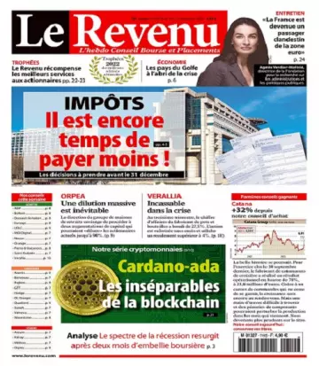 Le Revenu N°1718 Du 9 au 15 Décembre 2022