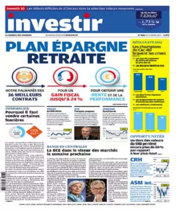 Investir N°2566 Du 11 au 17 Mars 2023