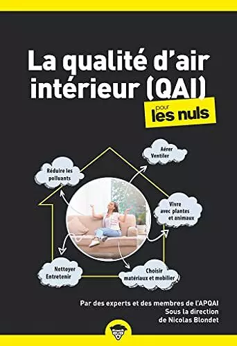 La qualité de l'air intérieur pour les Nuls, poche - BLONDET Nicolas