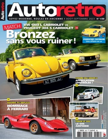 Autoretro N°488 – Août-Septembre 2023