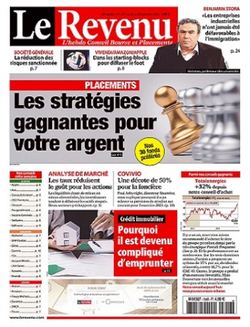 Le Revenu N°1757 Du 22 au 28 Septembre 2023