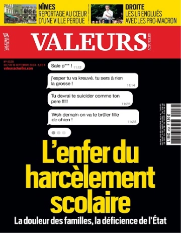 Valeurs Actuelles N°4528 Du 7 au 13 Septembre 2023