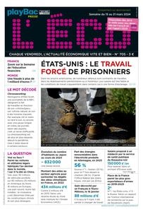 L'ÉCO N.705 - 15 Mars 2024