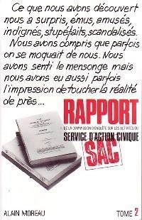 RAPPORT DE LA COMMISSION D'ENQUÊTE SUR LES ACTIVITÉS DU SERVICE D'ACTION CIVIQUE. TOME 2