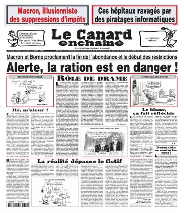 Le Canard Enchaîné N°5312 Du 31 Août 2022