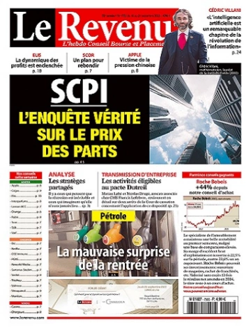 Le Revenu N°1756 Du 15 au 21 Septembre 2023