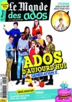 Le Monde des Ados - 22 janvier 2018