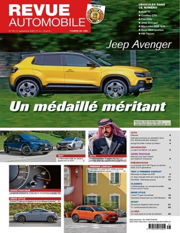 Revue Automobile N°38 Du 21 au 27 Septembre 2023