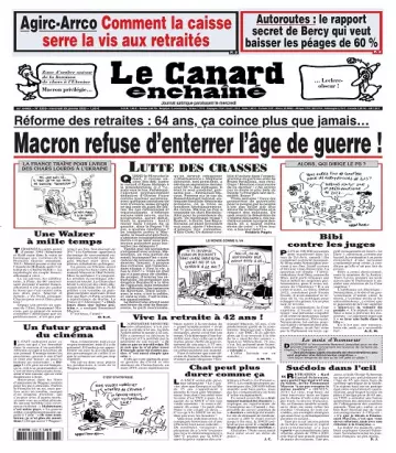 Le Canard Enchaîné N°5333 Du 25 Janvier 2023