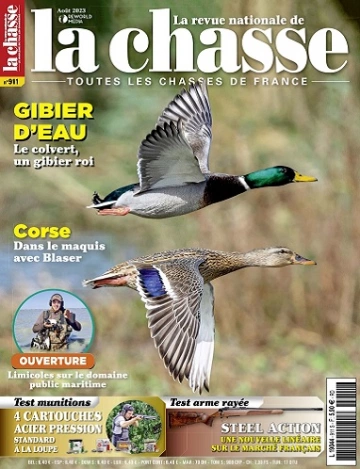 La Revue Nationale De La Chasse N°911 – Août 2023