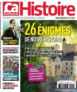 Ça M'Intéresse Histoire - Juillet-Août 2024