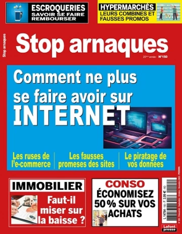 Stop Arnaques N°150 – Septembre-Novembre 2023