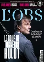 L’Obs N°2808 Du 30 Août au 5 Septembre 2018