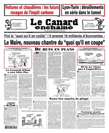 Le Canard Enchaîné N°5354 Du 21 Juin 2023