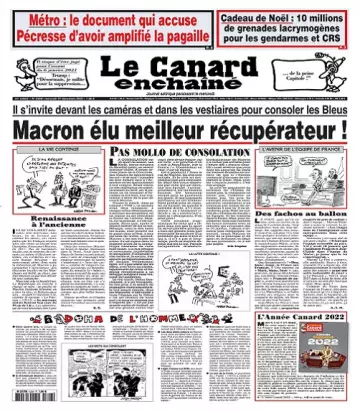 Le Canard Enchaîné N°5328 Du 21 Décembre 2022