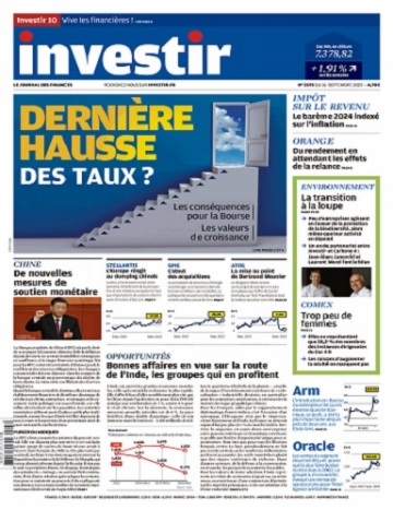 Investir N°2592 Du 16 au 22 Septembre 2023