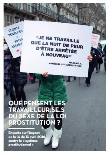 QUE PENSENT LES TRAVAILLEUR.SE.S DU SEXE DE LA LOI PROSTITUTION ?