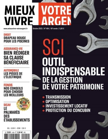 Mieux Vivre Votre Argent N°494 – Octobre 2023