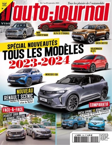 L’Auto-Journal N°1141 Du 7 au 20 Septembre 2023