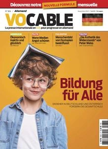 Vocable Allemand N.884 - Novembre 2023